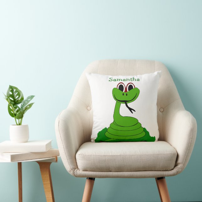 Schlangendesign personalisiert kissen (Stuhl )
