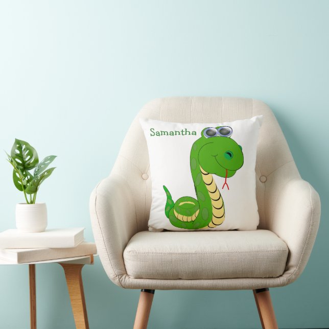 Schlangendesign personalisiert kissen (Stuhl )