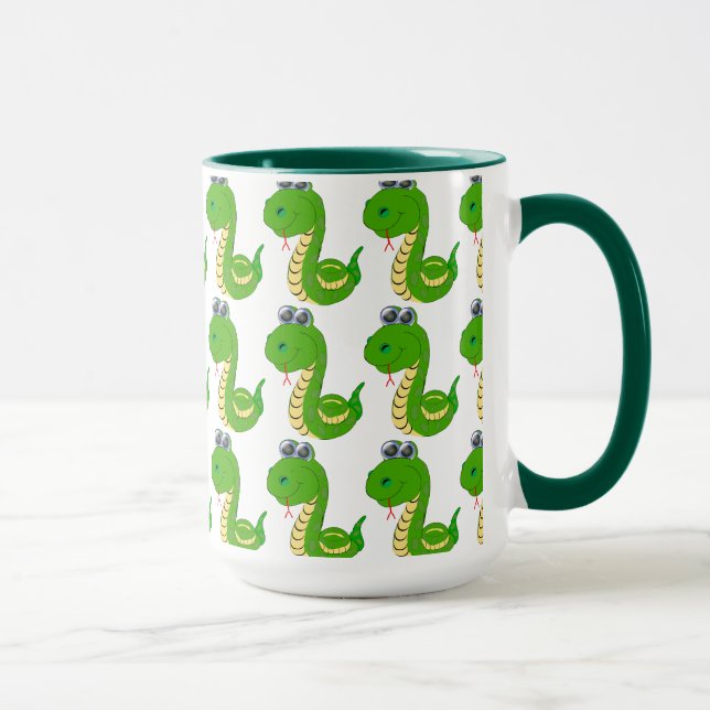 Schlangendesign Tasse (Rechts)