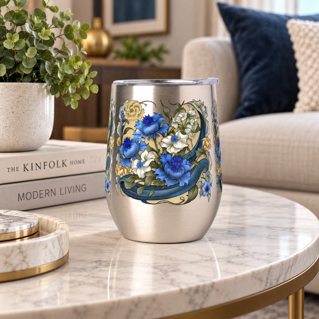 Schlangenhalsvögel (Darter Birds Thermal Wine Tumbler
)