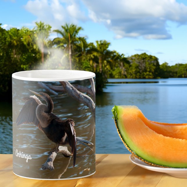 Schlangenhalsvogel Kaffeetasse (Von Creator hochgeladen)