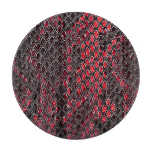 Schlangenhaut: abstrakter Hintergrund. Schneidebrett