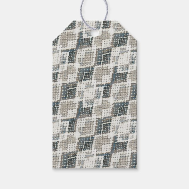 Schlangenhaut Geschenkanhänger (Vorderseite)