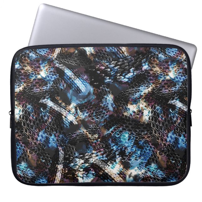 Schlangenhaut Laptopschutzhülle (Vorderseite)