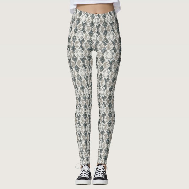 Schlangenhaut Leggings (Vorderseite)