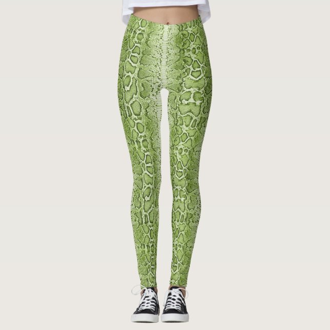 Schlangenhaut Leggings (Vorderseite)