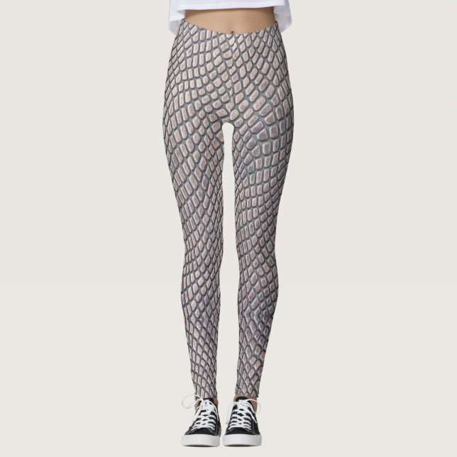 Schlangenhaut-Leggings Leggings (Vorderseite)