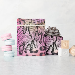 Schlangenhaut-Muster-Geschenkpapier Geschenkpapier