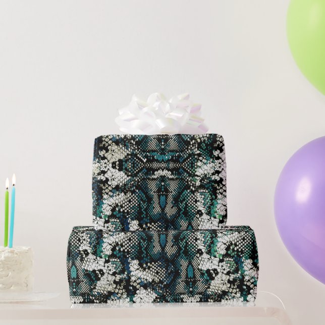 Schlangenhaut-Muster-Geschenkpapier Geschenkpapier (Partygeschenke)