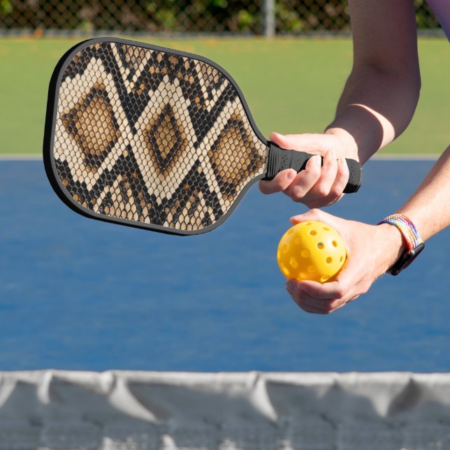 Schlangenhaut Pickleball Schläger (InSitu)