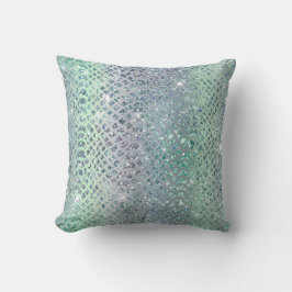 *~* Schlangenhaut Rainbow Diamond Animal Print Kissen