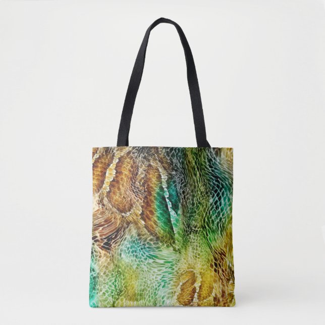 Schlangenhaut Tasche (Vorderseite)