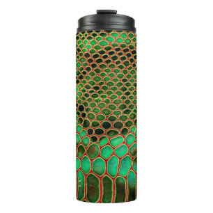 Schlangenhaut Thermosbecher