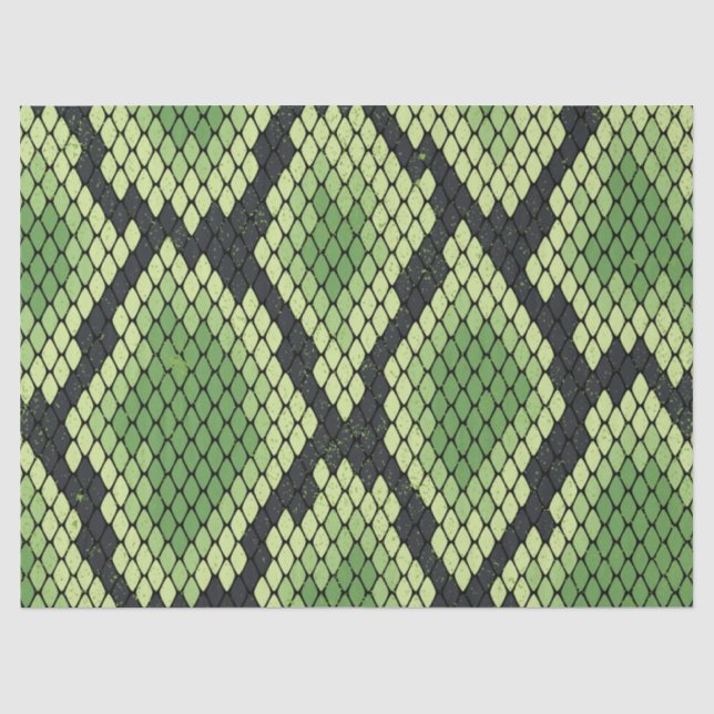 Schlangenhaut, Tiermuster, Wüstenmuster Seidenpapier (Vorderseite)