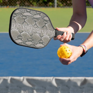 Schlangenhautdruck Pickleball Schläger