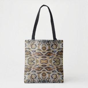 Schlangenhautmuster. Vintager Tierdruck Tasche