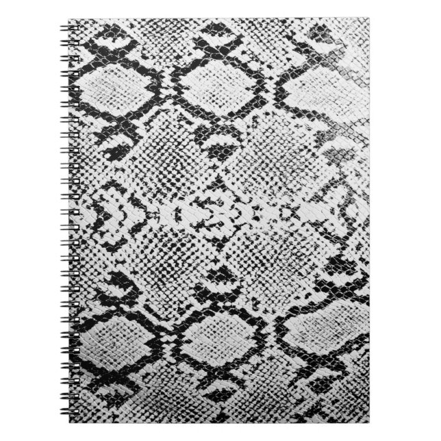 Schlangenhautnotizbuch Notizblock (Vorderseite)