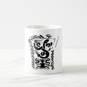 Schlangenhexe Wikingerstein von Gotland Kaffeetasse