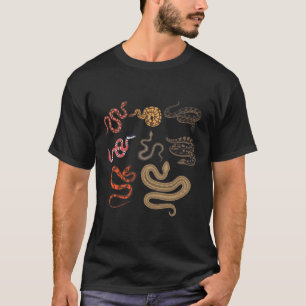 Schlangenjäger-Reptiliensammler Tierische Bildung T-Shirt