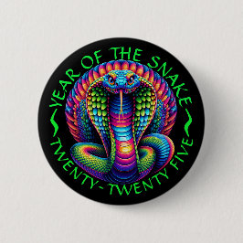 Schlangenknopf Jahr 2025 Button