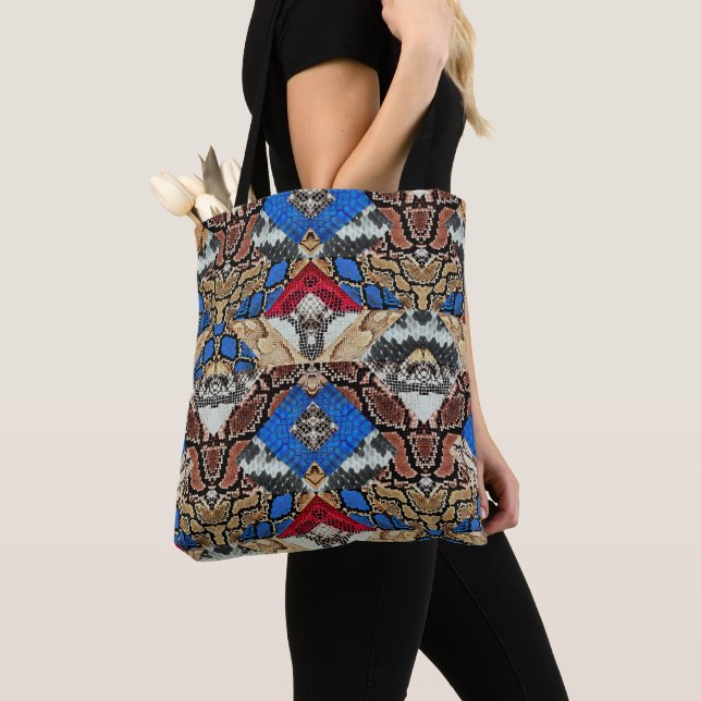 Schlangenledermuster  tasche (Von Nahem)