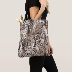 Schlangenledermuster  tasche