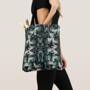 Schlangenledermuster  tasche