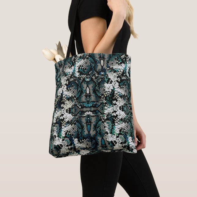 Schlangenledermuster  tasche (Von Nahem)