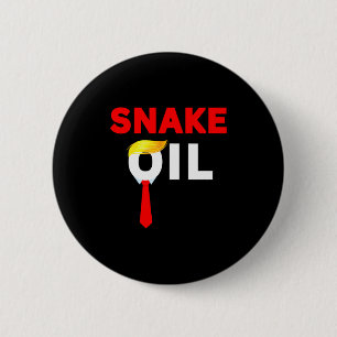 Schlangenöl Lustiges Anti-Trump-Kostüm Halloween C Button