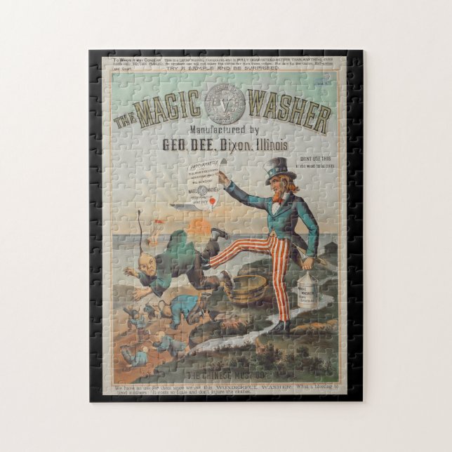 Schlangenöl und Alte Werbung 2 Jigsaw Puzzle (Vertikal)