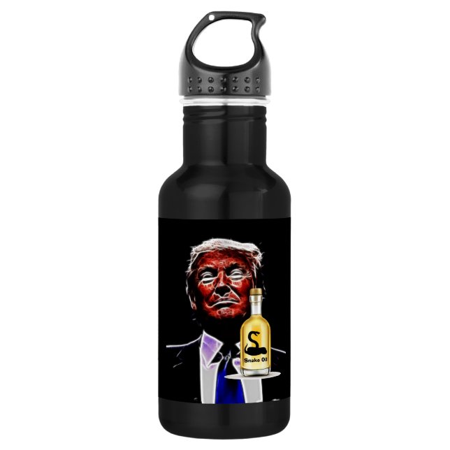 Schlangenöl Verkäufer Wasserflasche (Vorderseite)