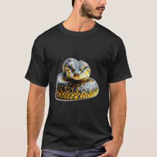 Schlangenpython Reptil starke hypnotische dominant T-Shirt