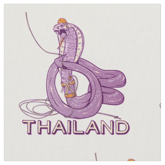 Schlangenrock in Thailand Stoff (Nahaufnahme)