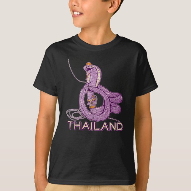 Schlangenrock in Thailand T-Shirt (Vorderseite)
