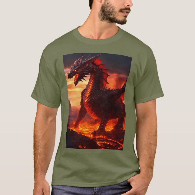 "Schlangenumarmung: Dynamische Schlangentattoo" T-Shirt (Vorderseite)