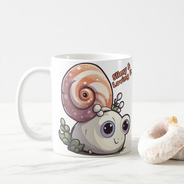 Schlank und liebend kaffeetasse (Mit Donut)
