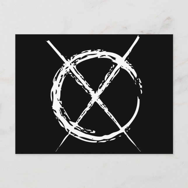 schlanker Man Postkarte (Vorderseite)