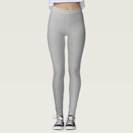 Schlankes Aussehen Soft Silberverlauf Leggings