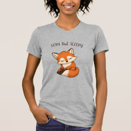 SCHLAUE ABER SCHLÄFRIGE T-Shirt