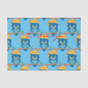 Schlaue Owl Thunder_Cove Seidenpapier