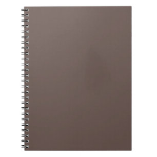 Schlaue Quarzglas neutrale, braune, feste Farbe de Notizblock