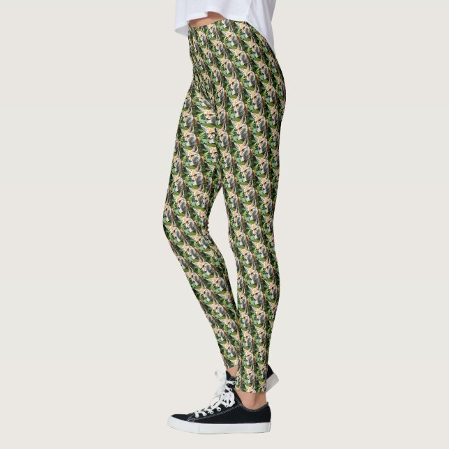 Schlauer Fennek Fuchs, Leggings (Links)