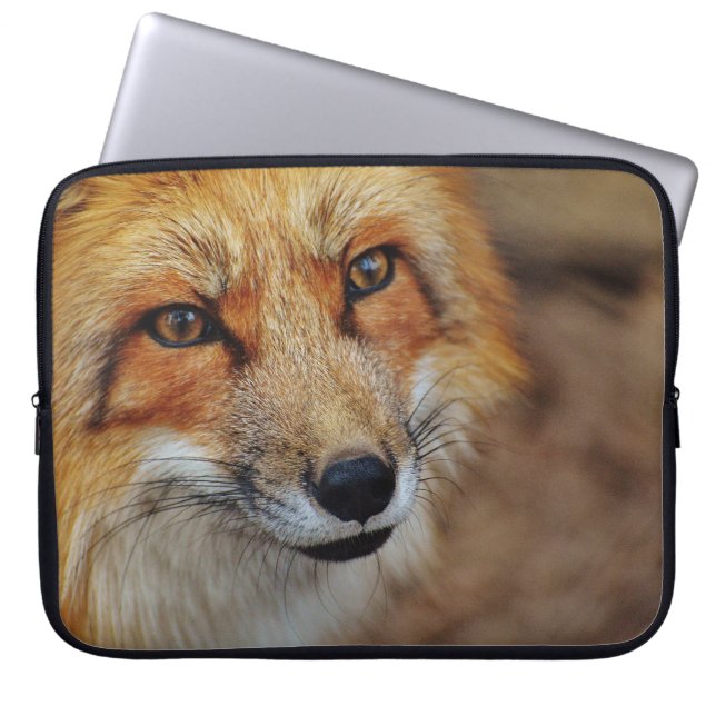 Schlauer Fox Laptopschutzhülle (Vorderseite)