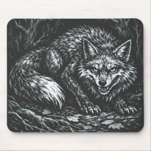 Schlauer Wald Fuchs — von BurnsInHell Mousepad