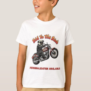 Schlecht bis auf die Knochen "Pugly Attitude" Pug T-Shirt