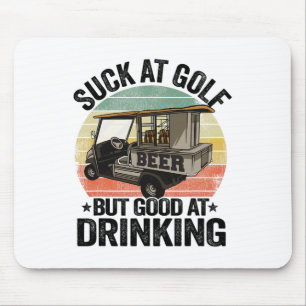 Schlecht im Golf, aber gut beim Trinken vom Bierwa Mousepad
