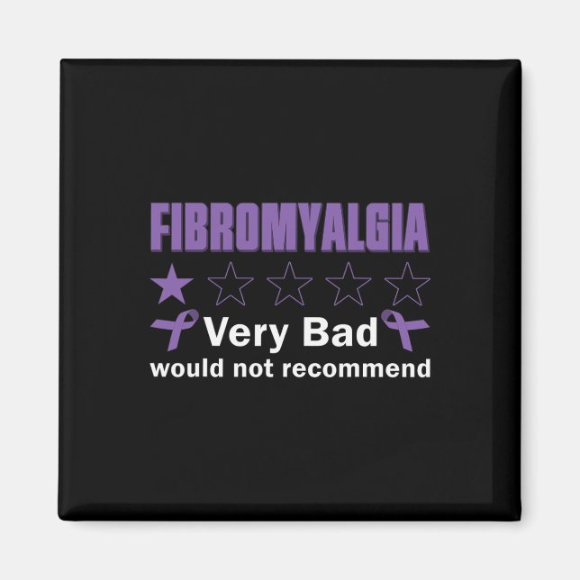 Schlecht wäre nicht zu empfehlen Fibromyalgie Bewu Magnet (Vorne)