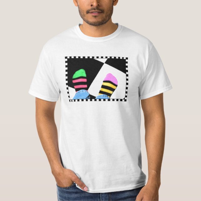 Schlecht zusammengestellte Socken T-Shirt (Vorderseite)