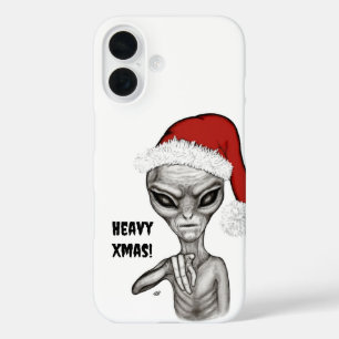 Schlechte Alien, schwere Weihnachten! iPhone 16 Hülle