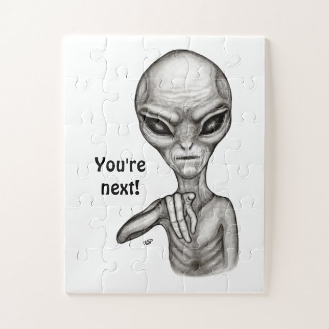 Schlechte Alien, Sie sind als Nächstes dran! (Vertikal)